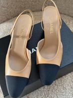 Chanel Slingbacks Klassiek - Maat 40.5 - Incl. Doos, Pumps, Beige, Nieuw, Ophalen of Verzenden