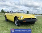 MG MGB Cabriolet | 1980 | Route 66 Auctions, Auto's, Overige carrosserieën, Zwart, Bedrijf, Handgeschakeld