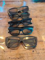 3D bioscoop brillen 5x, Ophalen of Verzenden, Zo goed als nieuw