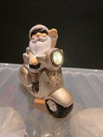 Kerstman op scooter met verlichting, Diversen, Kerst, Ophalen of Verzenden, Gebruikt