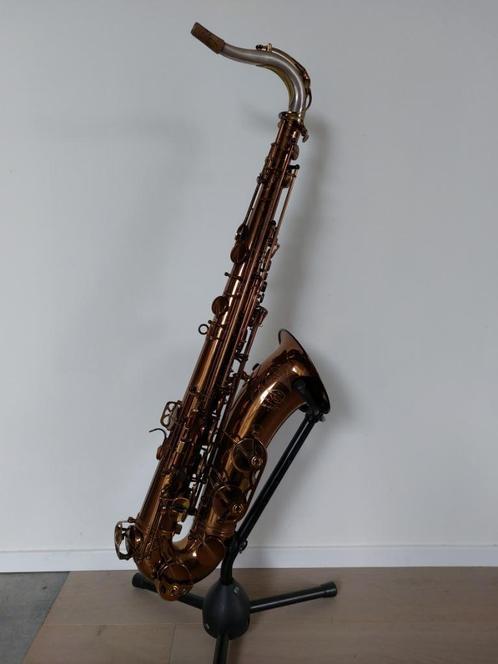 semi professionele tenor sax te koop, Muziek en Instrumenten, Blaasinstrumenten | Saxofoons, Gebruikt, Tenor, Met koffer, Ophalen of Verzenden