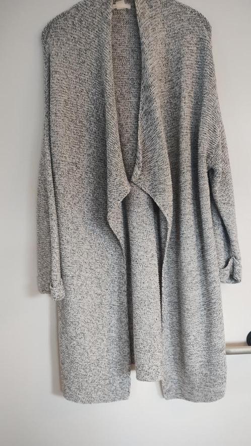 Gebreid vest van H&M in het grijs, Kleding | Dames, Truien en Vesten, Gedragen, Grijs, Ophalen of Verzenden