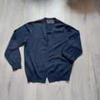 Tom Taylor Herenvest Maat L V-hals, Maat 52/54 (L), Blauw, Ophalen of Verzenden, Zo goed als nieuw