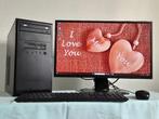 Mooie Basic PC Incl Grote SSD & Lcd & Wind 11, Gebruikt, Met monitor, Ophalen of Verzenden, SSD