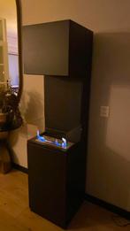 Bio ethanol Haard zwart met ombouw, Ophalen of Verzenden, Zo goed als nieuw, Vrijstaande haard, Overige soorten