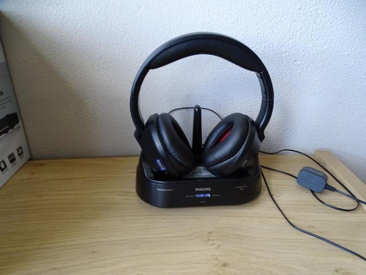 Philips SHC8575/10 draadloze koptelefoon, Audio, Tv en Foto, Koptelefoons, Zo goed als nieuw, Op oor (supra aural), Philips, Draadloos