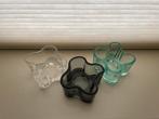 Aalto Iittala waxinelichthouders, Ophalen of Verzenden, Zo goed als nieuw, Overige materialen, Minder dan 25 cm
