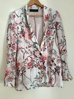 Bloemen blazer Zara XS, Kleding | Dames, Jasjes, Kostuums en Pakken, Ophalen of Verzenden, Zo goed als nieuw, Maat 34 (XS) of kleiner