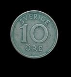1925 Zweden 10 Öre - Nikkel Messing, Ophalen of Verzenden, Losse munt