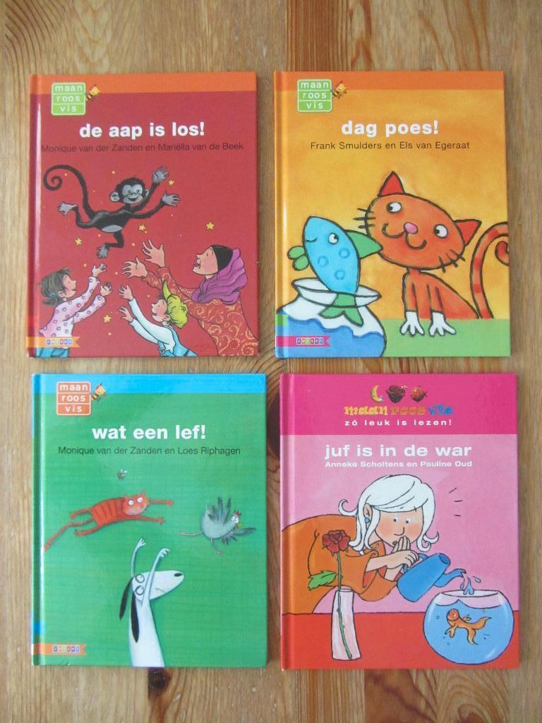 Maan Roos Vis boekjes Avi start, Gelezen, 5 of 6 jaar, Fictie algemeen, Jongen of Meisje