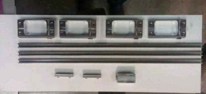Freesmal scharnieren'89 mm'rvs rail, Doe-het-zelf en Verbouw, Gereedschap | Machine-onderdelen en Toebehoren, Nieuw, Ophalen of Verzenden