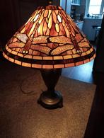 Tiffany tafellamp Dragonfly Libellen 60 hg 50 br, Ophalen, 50 tot 75 cm
