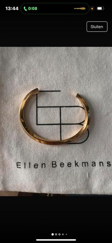 Ellen beekmans vergulde armband beschikbaar voor biedingen