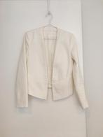 Topshop blazer met doorgestikt patroon - wit - maat 38, Maat 38/40 (M), Verzenden, Wit, Topshop