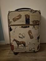 Koffer handbagage paardenthema, Wieltjes, Overige materialen, 50 tot 60 cm, Ophalen of Verzenden