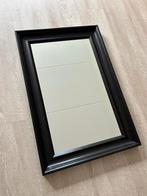 Ikea Hemnes spiegel zwart/bruin 90x60 cm, Ophalen, Zo goed als nieuw, Minder dan 100 cm, Rechthoekig