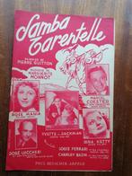 Samba Tarentelle - chanson, Muziek en Instrumenten, Verzenden, Zo goed als nieuw, Artiest of Componist, Populair