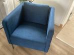 Fauteuil Ekerö van Ikea, Huis en Inrichting, Stoelen, Ophalen, Twee, Blauw, Zo goed als nieuw