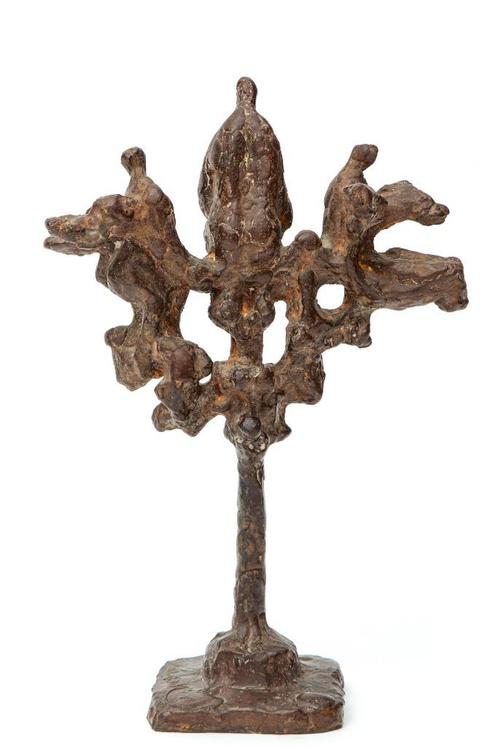 Nic Jonk - "Sedes sapientiae" - zeer fors bronzen beeld, Antiek en Kunst, Kunst | Beelden en Houtsnijwerken, Ophalen of Verzenden