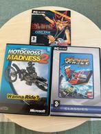 3 pc games motocross madness 2 lego island xtreme yu gi oh, Spelcomputers en Games, 1 speler, Ophalen of Verzenden, Zo goed als nieuw