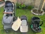 Luxe 3-in-1 Kinderwagen Set - Zo Goed Als Nieuw!, Kinderen en Baby's, Kinderwagens en Combinaties, Luchtbanden, Zo goed als nieuw