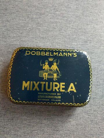 Tabaksblikje oud Dobbelmann's mixture Rotterdam 