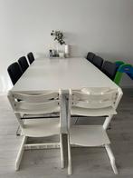 Eettafel wit 100 x 180 cm, Huis en Inrichting, Tafels | Eettafels, 50 tot 100 cm, 150 tot 200 cm, Gebruikt, Rechthoekig