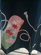 Traditionele Japanse Kimono Tomesode black, Ophalen of Verzenden