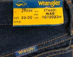 Lange Wrangler broek, blauw. NIEUW!! Maat: 29-36, Blauw, Nieuw, W28 - W29 (confectie 36), Wrangler
