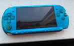 Blauwe Sony PSP 3000, Ophalen of Verzenden, Gebruikt, Blauw, PSP 3000