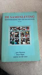 Joanne van der Leun - De samenleving, Ophalen of Verzenden, Zo goed als nieuw, Joanne van der Leun; Bram Peper; John Macionis