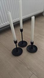 Ikea kandelaar fulltalig zwart, Ophalen of Verzenden, Zo goed als nieuw, Zwart, Metaal