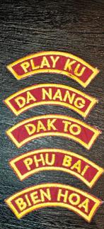 Vietnam schouder emblemen, Ophalen of Verzenden, Landmacht, Nederland, Embleem of Badge