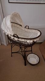 Antieke Rotan/rieten wieg, Kinderen en Baby's, Babywiegjes en Ledikanten, Ophalen, Gebruikt, Wieg