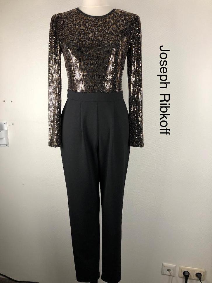 Joseph Ribkoff Kerst Jumpsuit  (mt: 34) 19,6/8142, Kleding | Dames, Jumpsuits, Zo goed als nieuw, Maat 34 (XS) of kleiner, Zwart