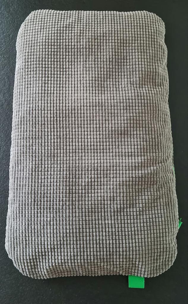 Ikea Lurvig grijs hondenkussen - 62x100cm, Dieren en Toebehoren, Hondenmanden, Zo goed als nieuw, Ophalen of Verzenden