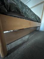 Ikea Gjöra Bed 160x200 + 2 onderlades, Ophalen, Gebruikt, Beige, Tweepersoons