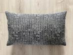Handgemaakt kussen 60x35 bruin/taupe, Ophalen of Verzenden, Zo goed als nieuw, Bruin, Rechthoekig