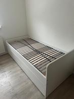 Eenpersoonsbed ikea, Huis en Inrichting, 90 cm, Eenpersoons, Wit, Ophalen of Verzenden