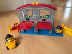 Fisher-Price brandweerkazerne met licht en geluid, Ophalen of Verzenden, Zo goed als nieuw, Speelset, Met geluid