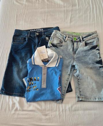 Pakketje zomerkleding 146/152 beschikbaar voor biedingen