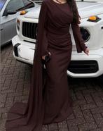 Abiye/avondjurk, Maat 38/40 (M), Galajurk, Bruin, Ophalen of Verzenden