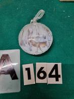 kerstbal met hert 3d, van glas, Ophalen of Verzenden, 'T Olde Gre-j, Info@toldegrej.nl, Endepoelstraat 20f Didam