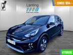 Kia Niro 1.6 GDi Hybrid DynamicLine, Auto's, Electronic Stability Program (ESP), Leder en Stof, Zwart, Origineel Nederlands