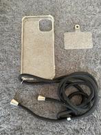 doorzichtig zacht siliconen hoesje met koord iPhone 14, Ophalen of Verzenden, Gebruikt, IPhone 14, Hoesje of Tasje