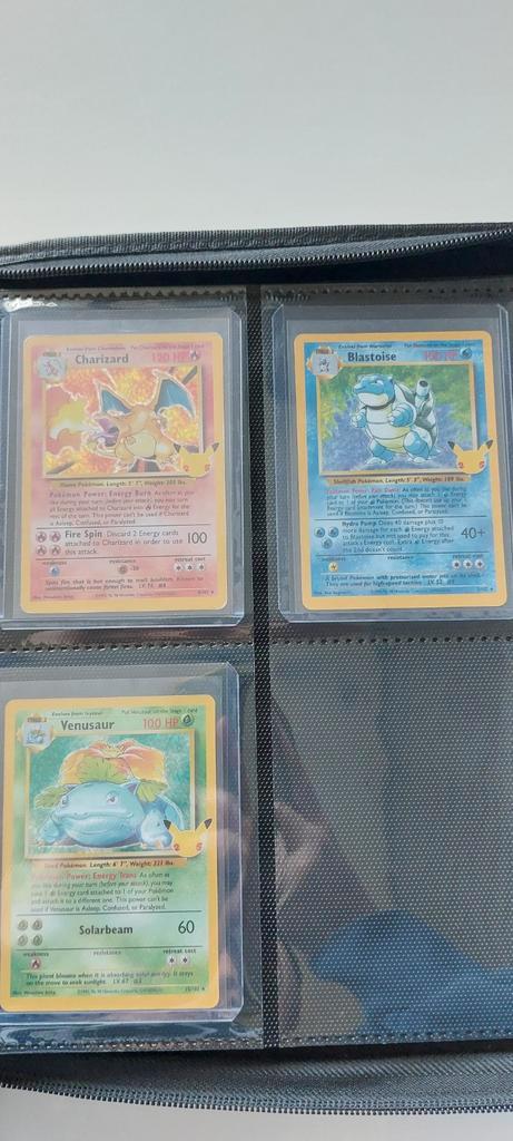 Pokémon Celebrations Set: Charizard, Blastoise, Venusaur, Hobby en Vrije tijd, Verzamelkaartspellen | Pokémon, Zo goed als nieuw