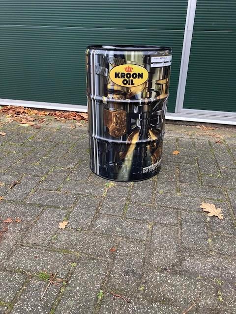 Olievat  60 Liter, Tuin en Terras, Vuurkorven, Gebruikt, Vuurton, Ophalen
