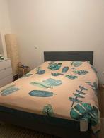 Boxspring Ikea, Ophalen, Tweepersoons, 140 cm, Stof