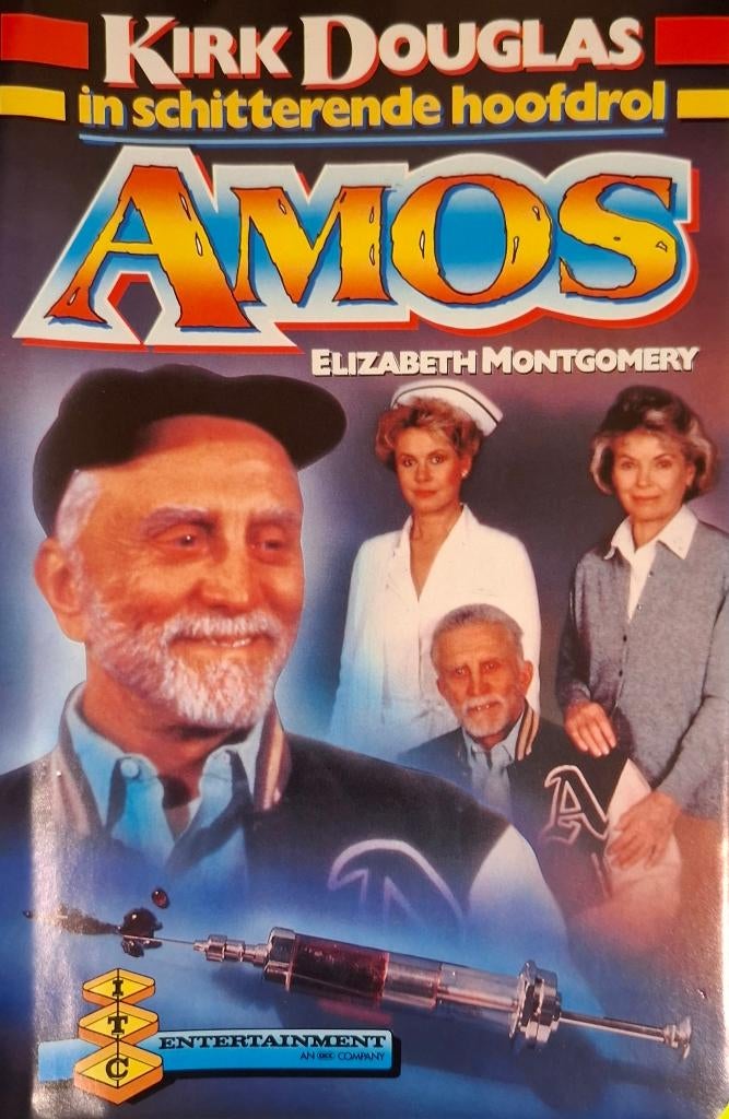 Amos - Video2000 - ITC Entertainment #854, Vanaf 12 jaar, Ophalen of Verzenden, Zo goed als nieuw, Thrillers en Misdaad