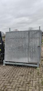 17 stuks 2m Deurpanelen geheel dicht damwand kennelpaneel, Dieren en Toebehoren, Hondenhokken, Hondenkennel, 110 cm of meer, Gebruikt